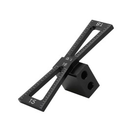 Dovetail Marker Anodised Aluminium Four Different Size Ratios for Hardwood or Softwood