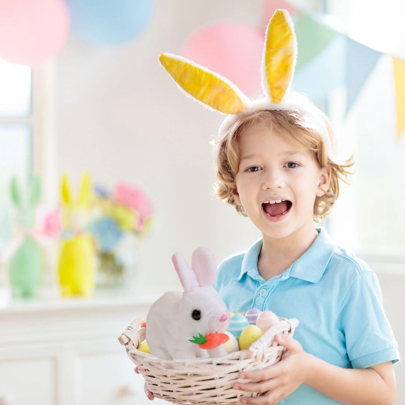 Mizijia Bunny Pal, Bunny Pal Rabbit, Bunny My Realistic Rabbit,