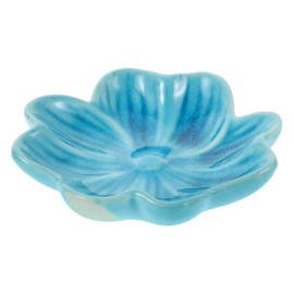 WOONEKY Essential Oils for Spa Salon Thai Massage Ceramic Dish Glazed Ceramic Bowl Aroma Oil Holder Decorative Bowl for Aromatherapy