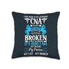 CNA Life Certified Nursing Assistant Pediatric CNA Throw Pillow