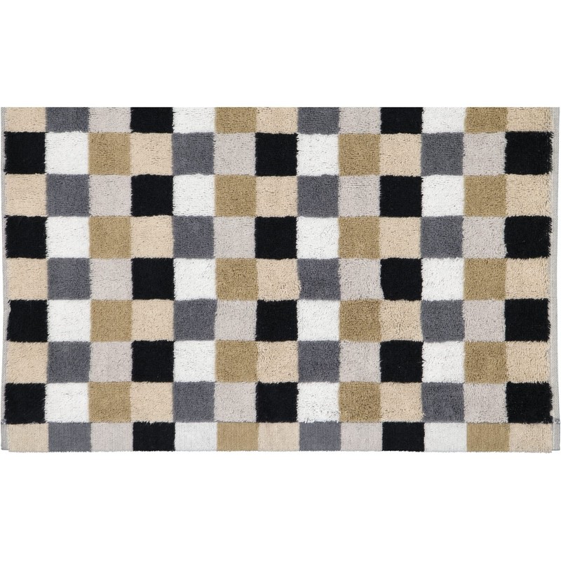 Cawö Home Hand Towels Life Style Chequered 7047 Pebble 37