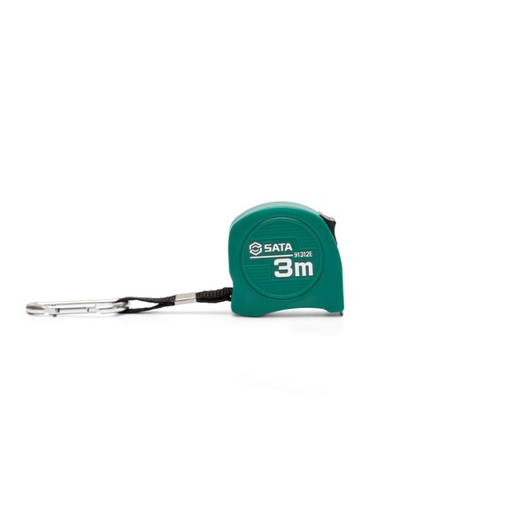 SATA ST91312E Tape Measure Metric Scale 3mx16mm with Nylon-coated Blade