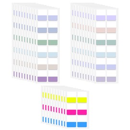 300 Pieces Index Stickers, Writeable Tabs, Marker Sticky Notes, Sticky Marker Strips for Marking Pages, Reading, Learning