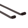 Relaxdays Tool Holder Wall, Length 24 cm, Double Hooks, Wall