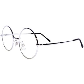 8 (Eight) Round Metal Frame Sunglasses, Oval, With Exclusive Case, 15 Colors -