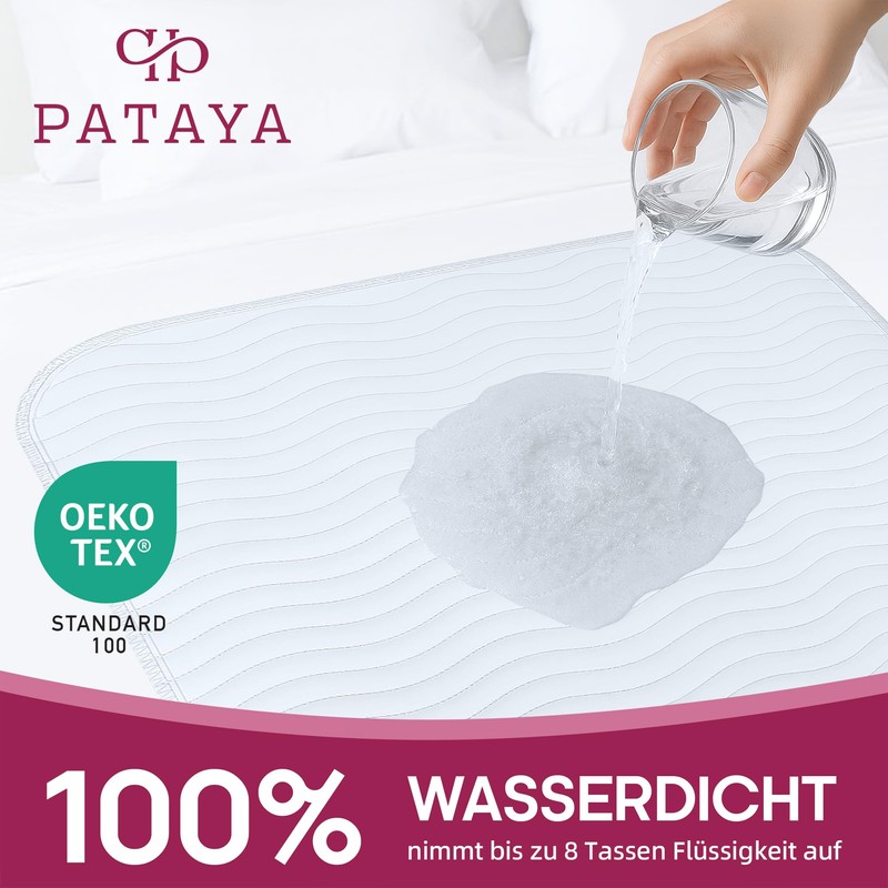 Pataya Washable Incontinence Pad 70 x 100 cm - Waterproof