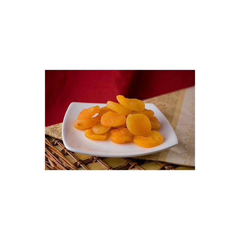 Dried Turkish Apricots (1 Pound Bag) - No Sugar added
