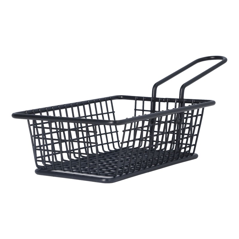 Fryer Basket Food Grade Stainless Steel French Fry Holder Frying