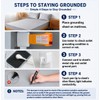 BESTING Grounding Sheet King Size with Connection Cord for Better