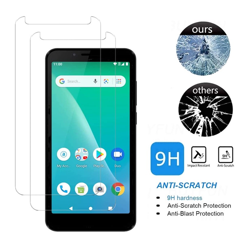 AISELAN for Schok Volt SV55 SV55216 Glass Screen Protector, [2