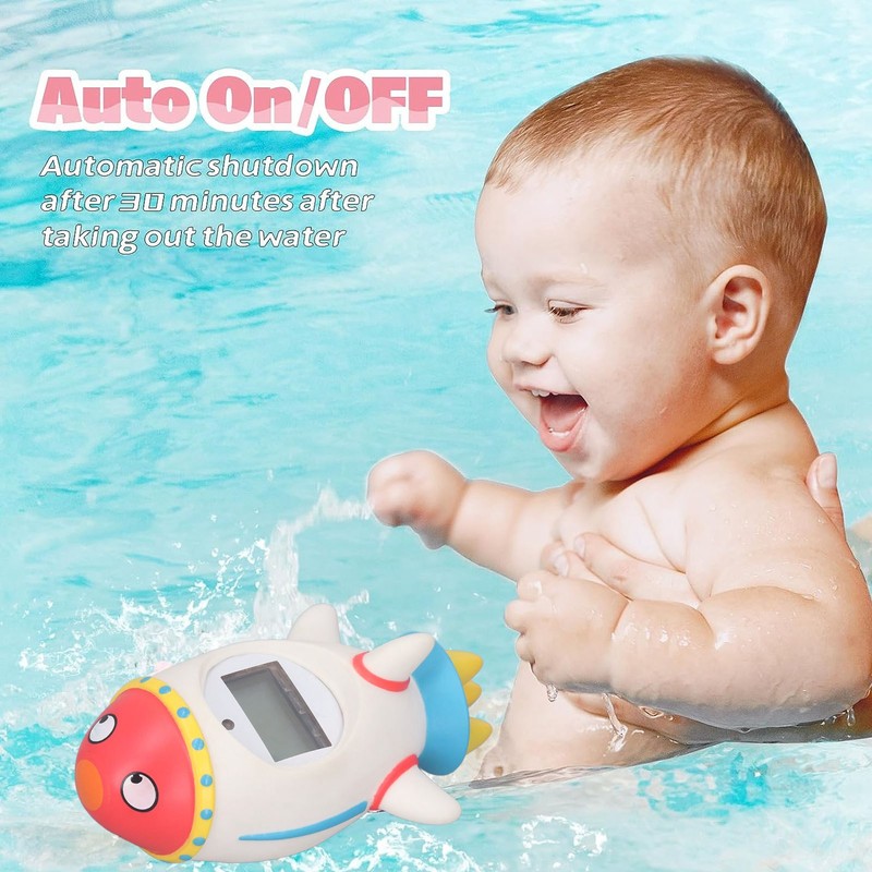 Baby Bath Thermometer Cartoon Baby Water Temperature Safety Waterproof Bathtub