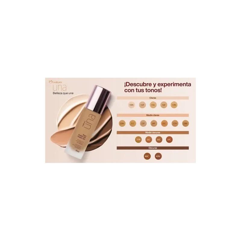 Base Fluida Hd Natura 30 Ml Tono 24F