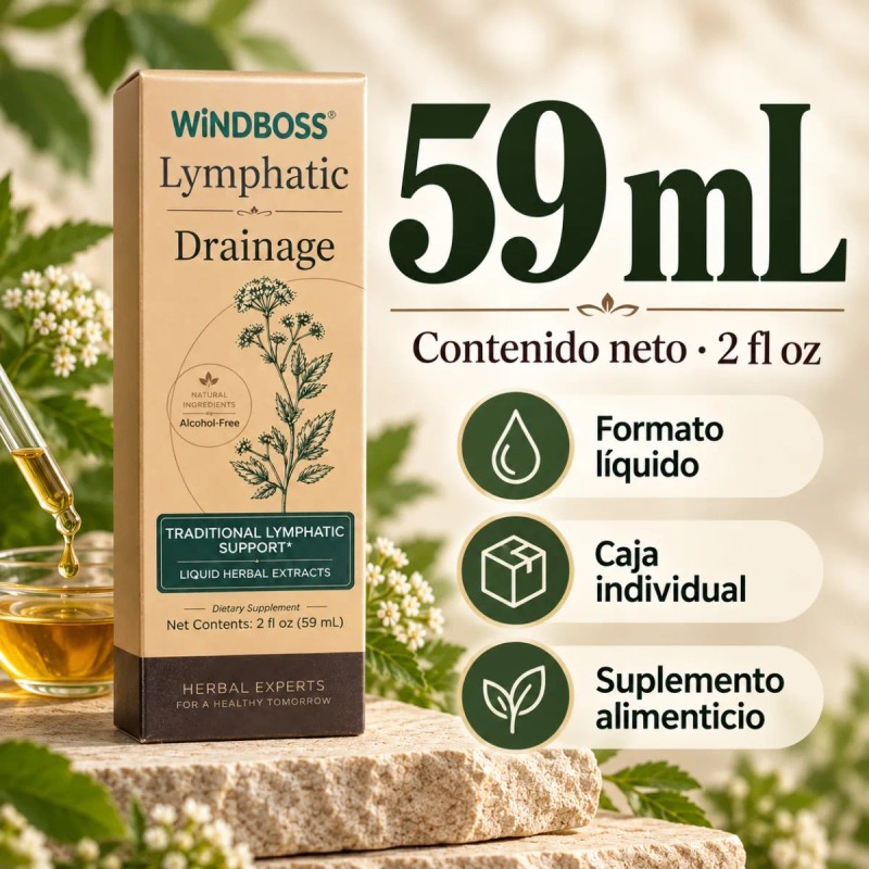Drenaje Linfático Bienestar Diario Cincuenta Nueve Ml Herbal