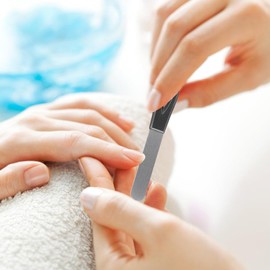 Ipetboom Professional Nail Files Metal Fingernail Files for Natural Nails Tools