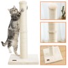 Karolpar 34inch Cat Scratching Post with Natural Sisal Rope 4.3Inch