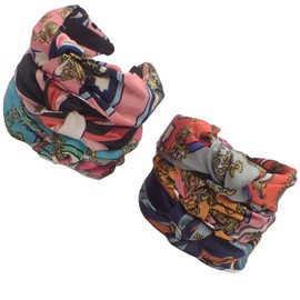 Topkids Accessories 6pcs Fabric Knot headband, Knotted Alice Band for Women & Girls, Cute Headband for Girls, Party Headband, Womens Fashion Hair Accessories & Headbands for Ladies