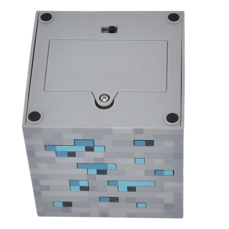 LED Cube Night Light 3.1in Energy Saving Blue Light LED