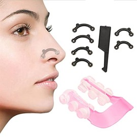 Clip moldeador para levantar la nariz, Nose Up Lifting Shaper Clip, perfiladores de nariz, Kit de Belleza alisadora Fashion para Nose, Nose Lifter, Nariz Levante Corrector de Plástico Herramientas de Belleza (3 tamaños)