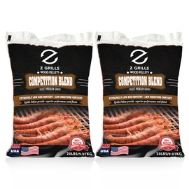 Z GRILLS Wood Pellets for Smoker Grill, 100% All-Natural Hardwood Competition Pellet, 40lbs