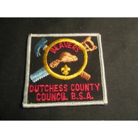 Beavers, Dutchess County Council Pocket Patch        c90