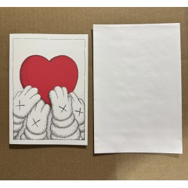 2020 Kaws Holiday Card New York City Food Bank Limited One Card One Envelope