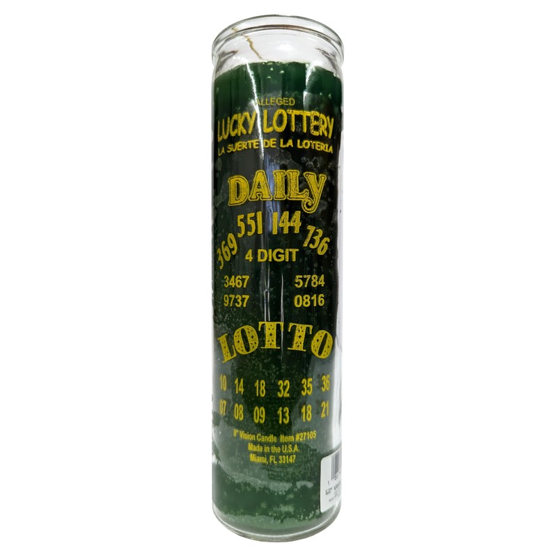 Generic Lucky Lottery (La Suerte de la Loteria) Green Candle