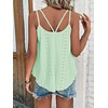 ATHMILE Women Spring Tops Sleeveless Summer Top Spaghetti Strap Loose