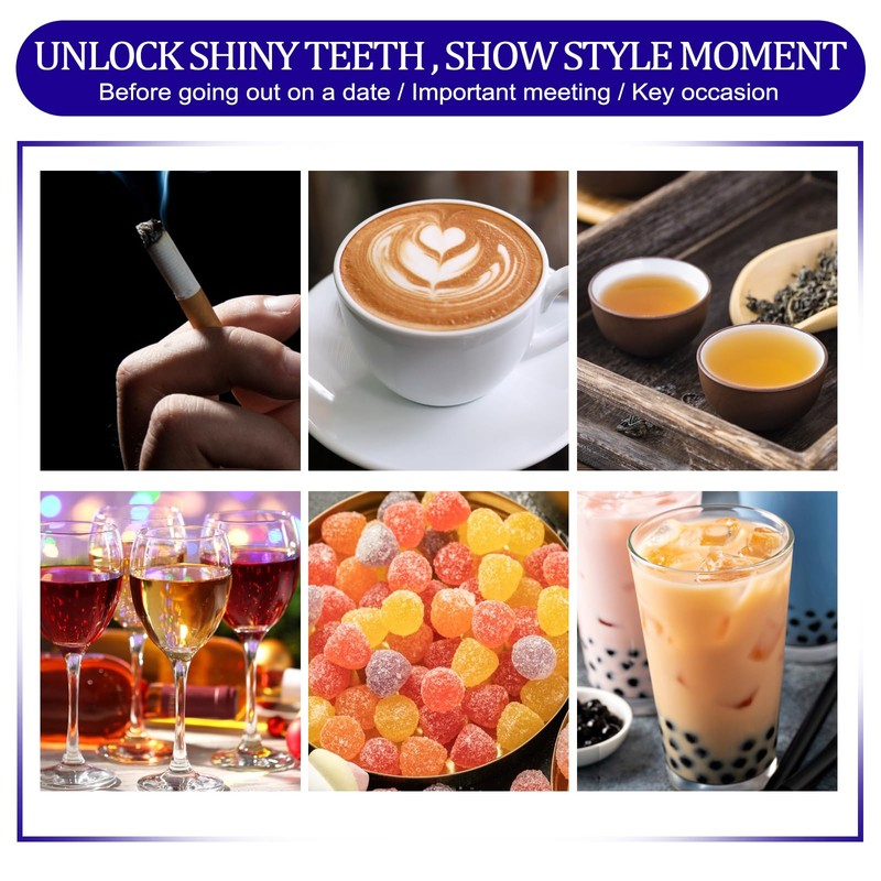 Colour Corrector Serum Purple Toothpaste White Teeth Whitening Whitening Toothpaste