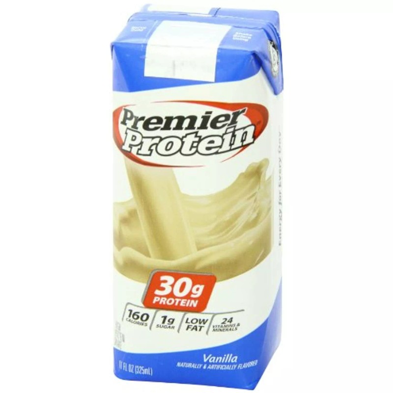 Premier Nutrition High Protein Shake, Vanilla, 11 oz.,18 Count -