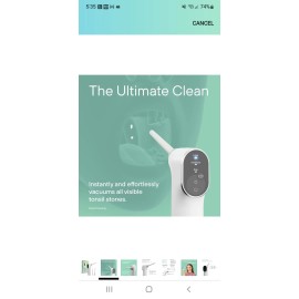 Anew Tonsil Stone Remover Electronic Vacuum New Sealed Anew Clearstone