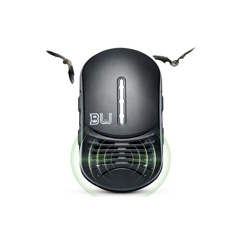 BugWomp-BEU Bat Expulsion Unit – Dynamic Ultrasonic Bat Repellent (Midnight