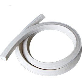 cinta de sellado Cinta de espuma de silicona, esponja de 1M de longitud, barra de pies, tira de sellado cuadrada for ducha, inodoro, cocina, pared, se
