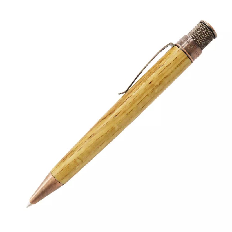 Retro 51 Tornado™ Woodworks - Bourbon Barrel Rollerball Pen