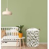 Sanjiaofen Nursery Laundry Basket Canvas Fabric Baby Boy Storage Bins,Collapsible