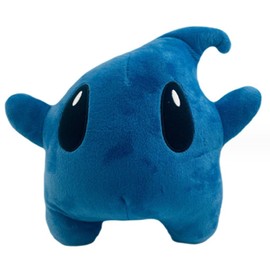 OUKEYI 25cm/10inch Mario All Cartoon Anime Star Stuffed Toys Cushion Pillow Lumalee Plushie Doll Stone Cotton DollPlush Toy Gift for Fans and Kids. (blue)