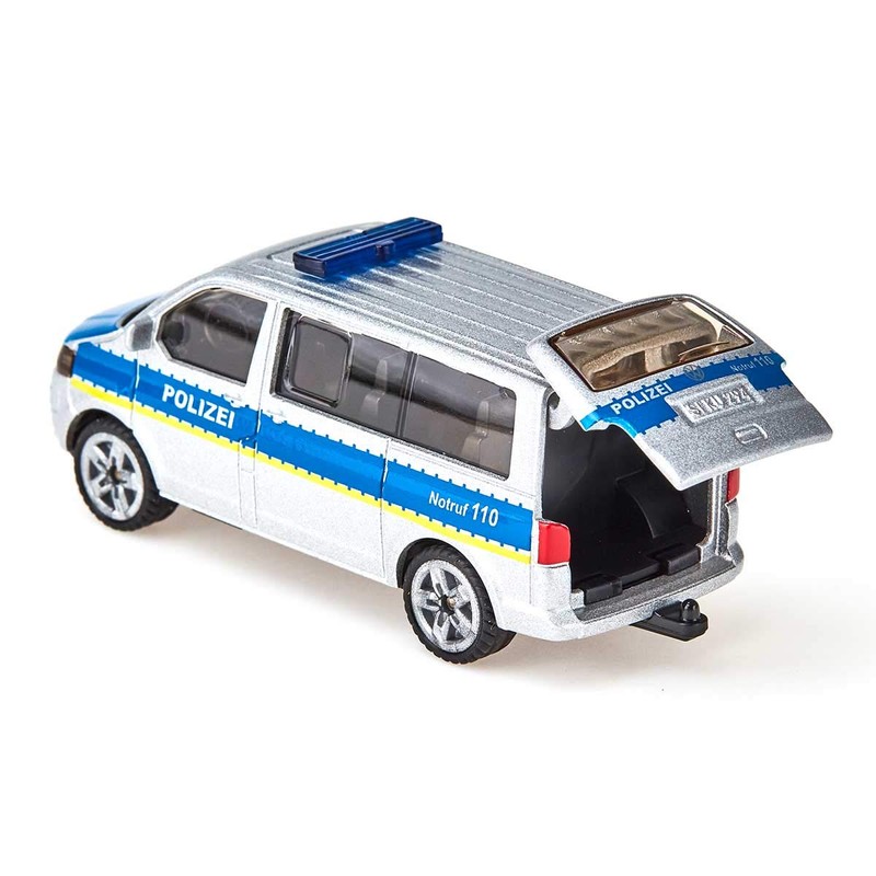 Siku 1504 Police car blue., Silver
