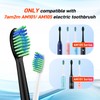 Toothbrush Heads Replacment Compatible with 7am2m AM102/AM105 Sonic Electric Toothbrush