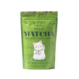 Two Leaves and a Bud Nice Matcha Latte Blend (36 Servings), Japanese Matcha Green Tea Powder, 1 Resealable Bag, 1.1lb (500g)