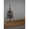 Jingle Bells Lauscha Christmas Tree Topper Silver 4 Bells 30