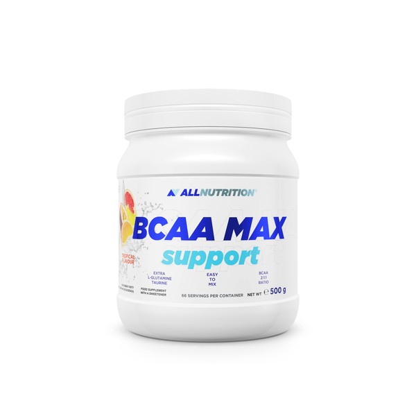 ALLNUTRITION ALLNUTRITION BCAA Max Support Pulver/Kapseln Komplex aus verzweigtkettigen Aminos?uren