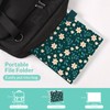 KONVINIT Document Folder A4 - Expanding File Document Organiser with