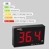 Decibel Meter 30dB-130dB, Wall Mounted Hanging Sound Level Meter for