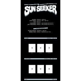 CRAVITY SUN SEEKER 6th Mini Album Standard CATCHER Version CD+88p PhotoBook+1p PhotoCard+1p Unit PhotoCard+Tracking Sealed