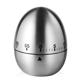 Egg Kitchen Timer, Kitchen Timer, 60-Minute Timer, Mechanical Rotating Alarm Clock (Egg)