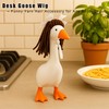 ACHREPLA 3 Pcs Knitted Wigs for 7 Inch Desk Goose