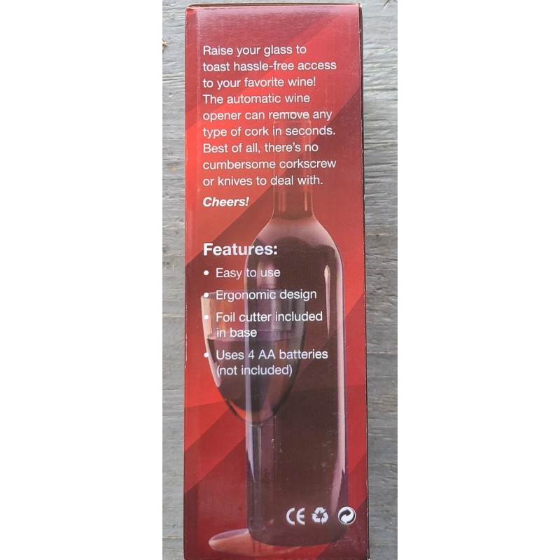 Art Van Automatic Wine Opener ~ NEW ~ SEALED