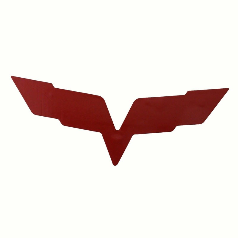 2Pcs C6 Corvette Emblem 2005-2013 Front Hood Rear Crossed Flags