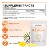 Tooffi Vitamina D3 K2 10000ui 200mcg 120 Softgels