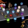 Tinzum 259 PCS MTG Dice Set, Keyword Counters, Dry Erase