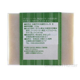 Okinawa Handmade Facial Cleansing Soap, Ouha Soap, Shikwasa, 3.5 oz (100 g) x 6, Nobiletin, Shikwasa from Okinawa Prefecture, Deep Ocean Water, Synthetic Coloring, Preservative-Free